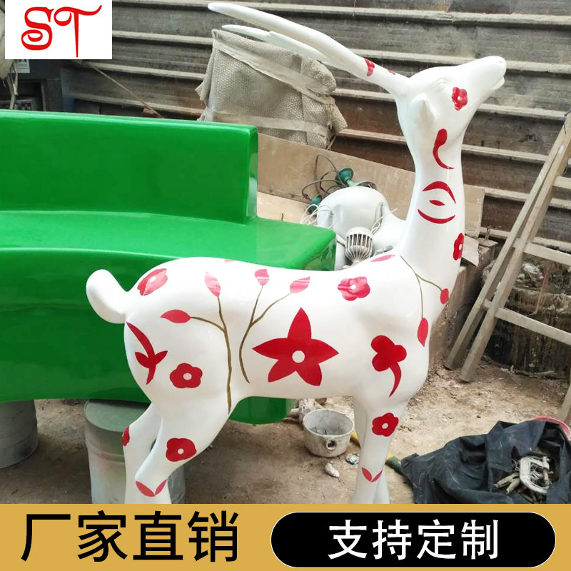 不銹鋼動物雕塑公司